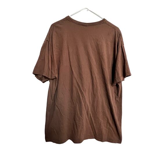 PacSun Level Up Tropics Tshirt Mens Size XL Brown Light Shines in Dark Places - Picture 2 of 3